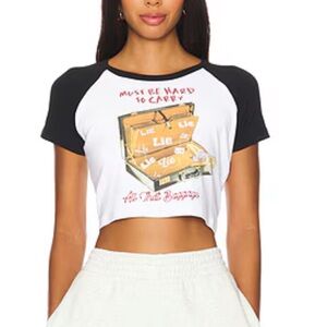 Boys Lie White and Black Graphic Tee